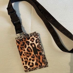 Victoria secret wallet keychain
